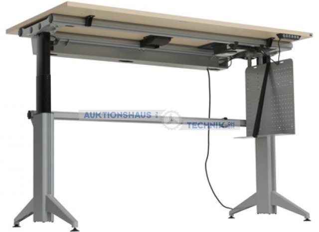 K+N Schreibtisch elektrisch höhenverstellbar UNOS Ahorn | eBay